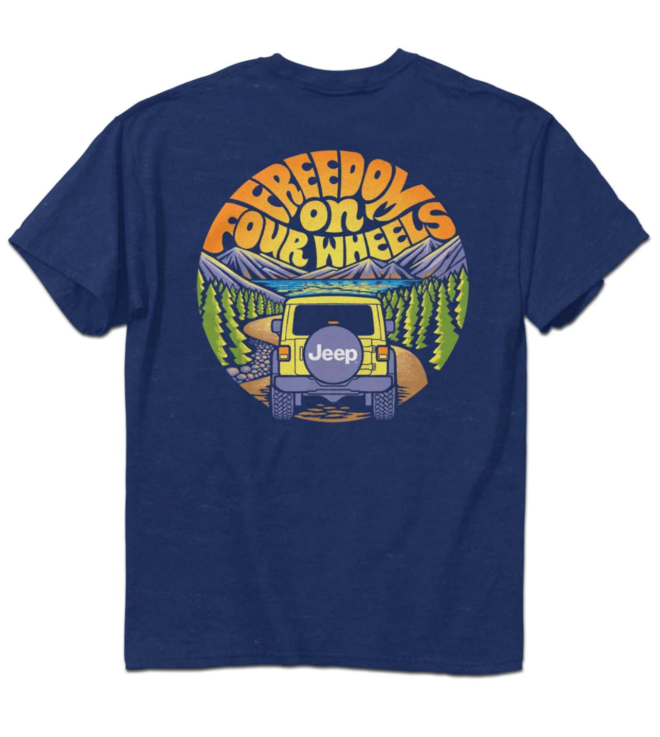 JEEP - FOUR WHEEL FREEDOM T-SHIRT
Jeep ® Used Under License © 2023