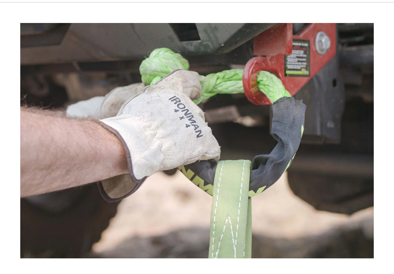 SOFT SHACKLE 38,580LBS (17,500KG)
IRONMAN 4X4