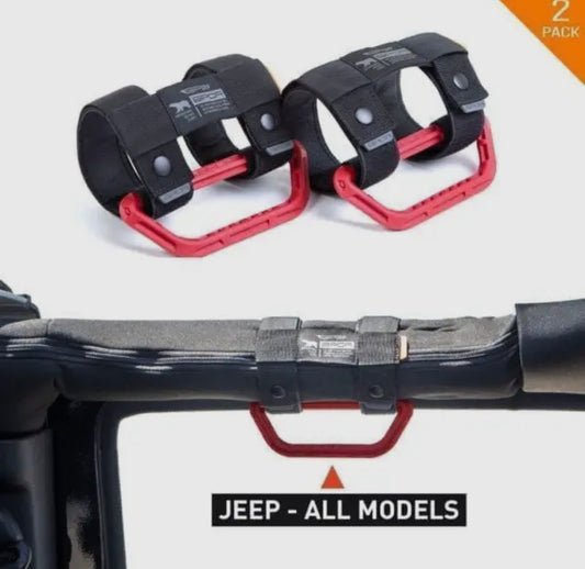 GPCA GP-Grip LITE Universal Grab Handles; Red
(Universal; Some Adaptation May Be Required)