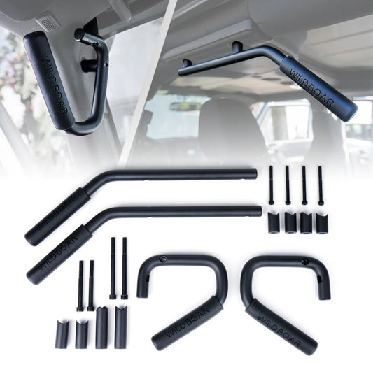 Jeep JK/JKU Roll Bar Grab Handles Front & Rear Set