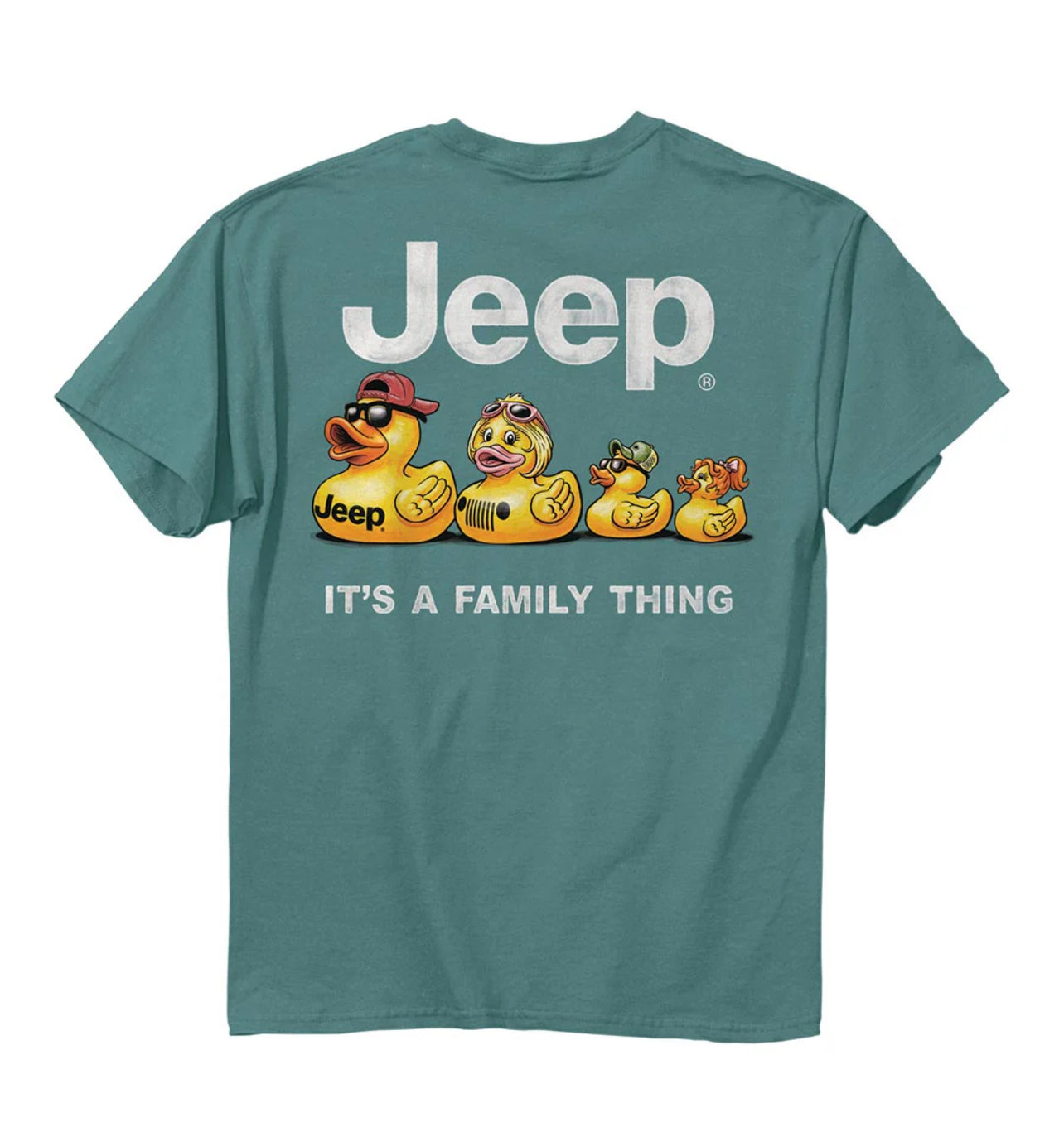 JEEP - DUCK FAMILY T-SHIRT
Jeep ® Used Under License © 2024