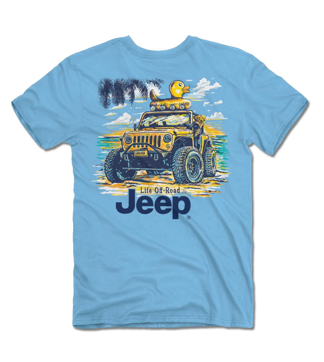 JEEP - BEACH DUCK T-SHIRT
Jeep ® Used Under License © 2024