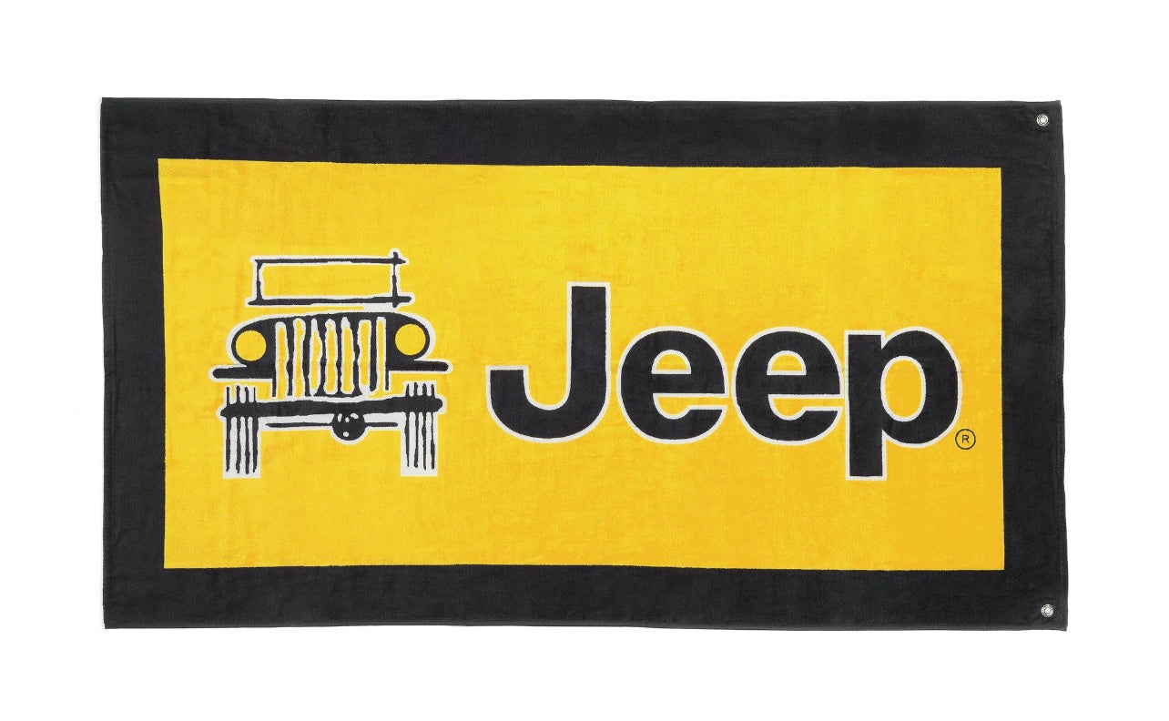 Jeep Logo Towel 2 Go Seat Cover