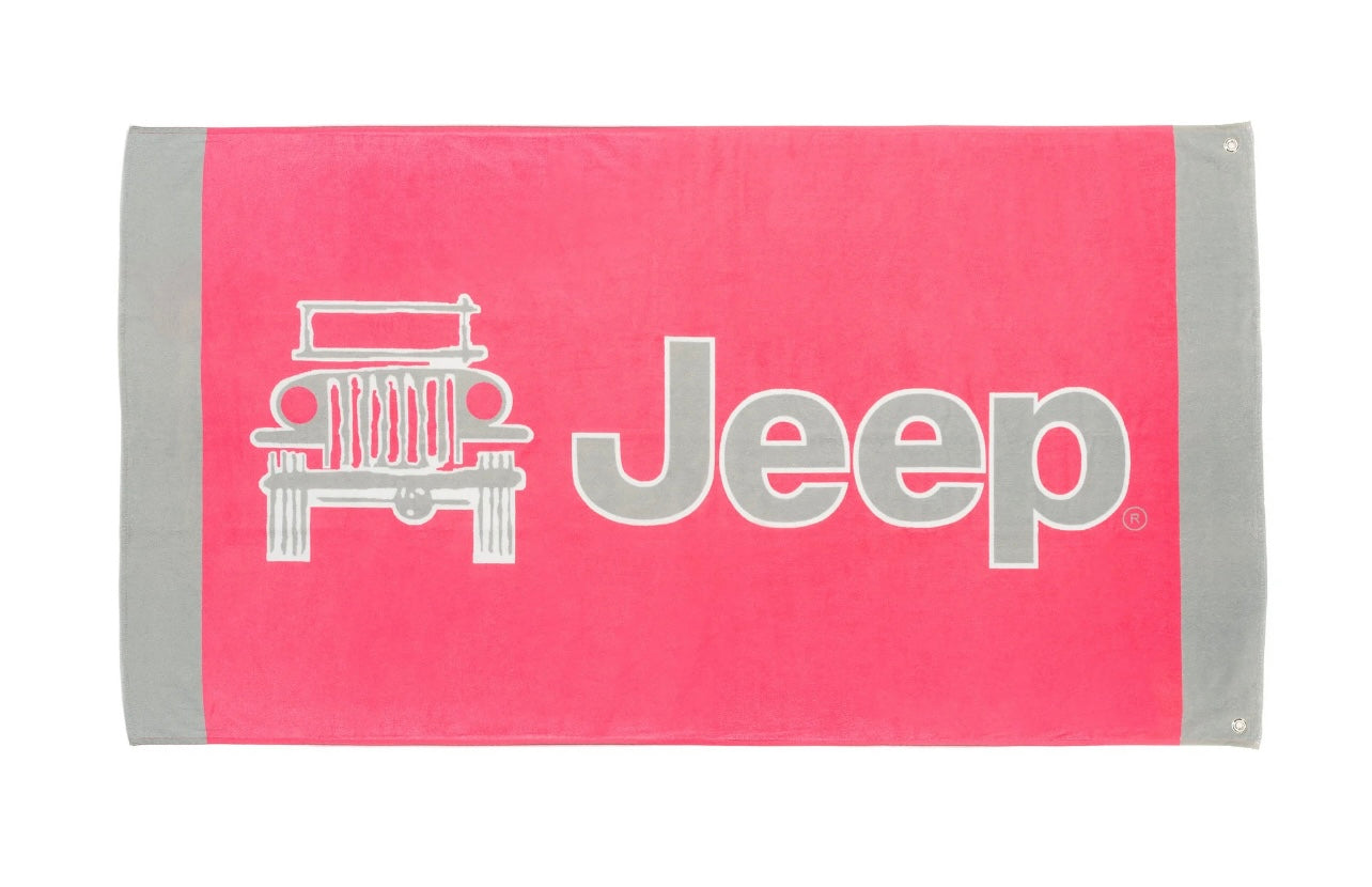 Jeep Logo Towel 2 Go Seat Cover