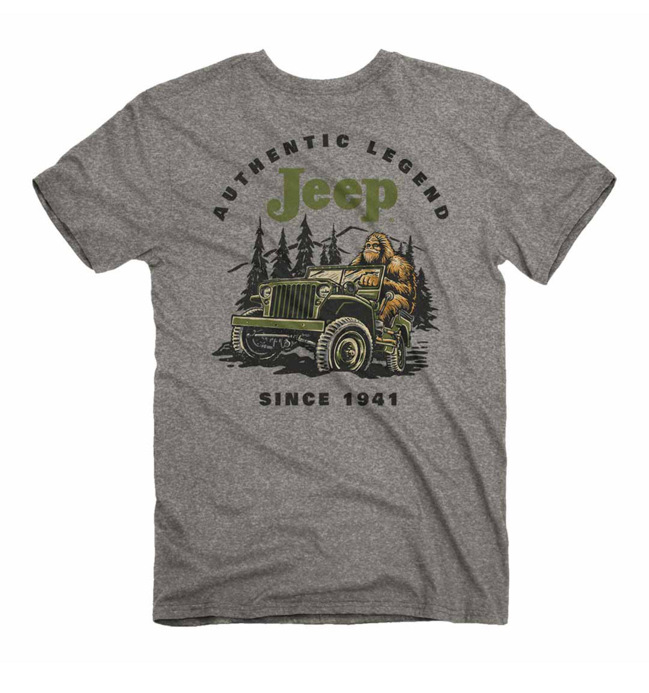 JEEP - SASQUATCH LEGEND T-SHIRT
Jeep ® Used Under License © 2024