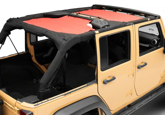 RedRock Mesh Sun Shade; Front and Rear; Red
(07-18 Jeep Wrangler JK 4-Door)