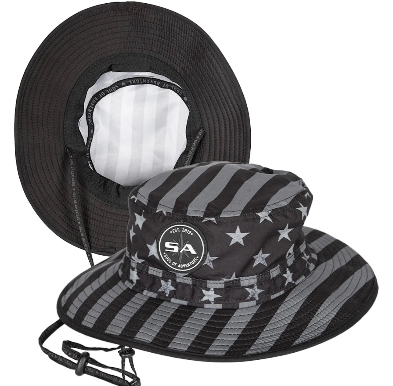 BUCKET HAT
BLACKOUT AMERICAN FLAG 2.0