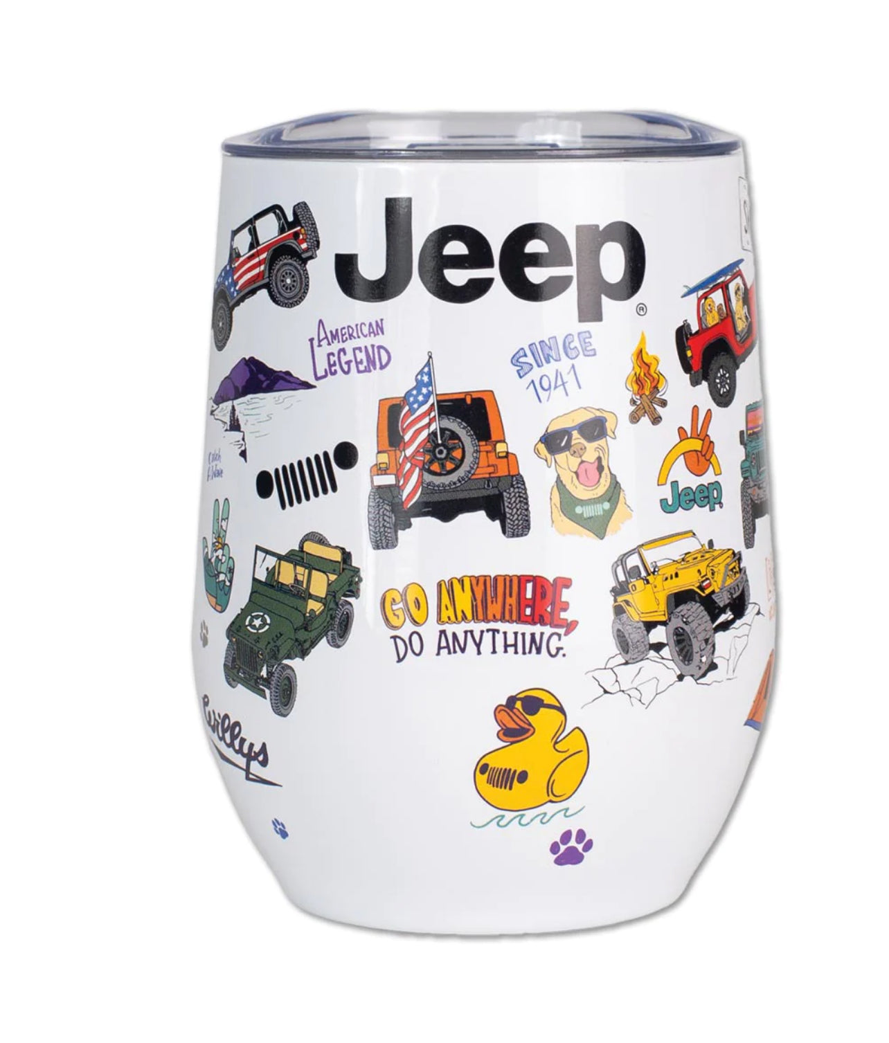 JEEP - ADVENTURE 12 OZ WINE TUMBLER