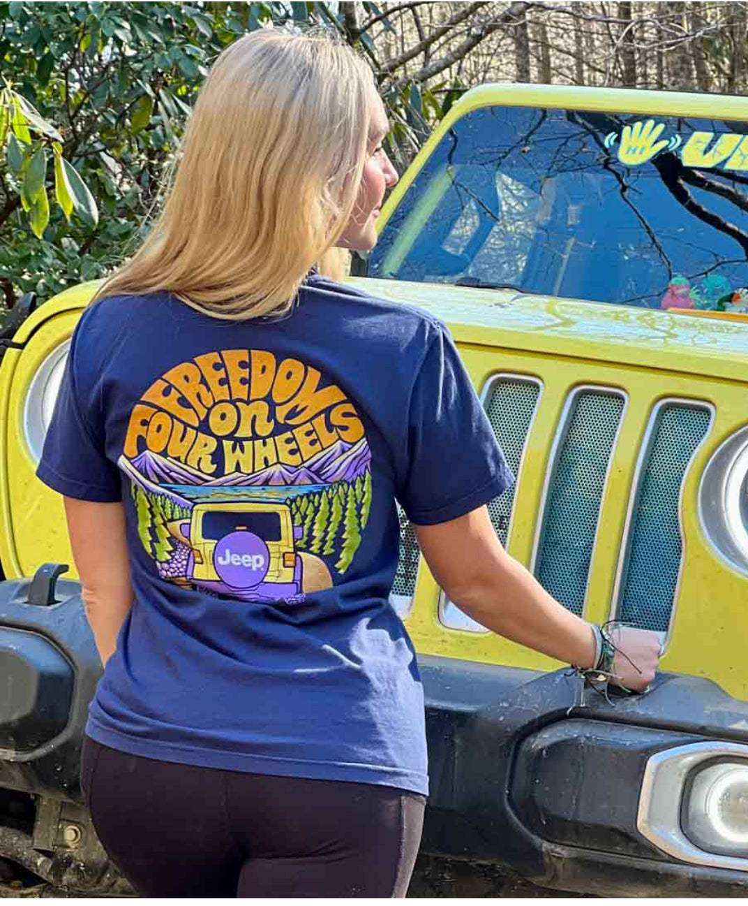 JEEP - FOUR WHEEL FREEDOM T-SHIRT
Jeep ® Used Under License © 2023