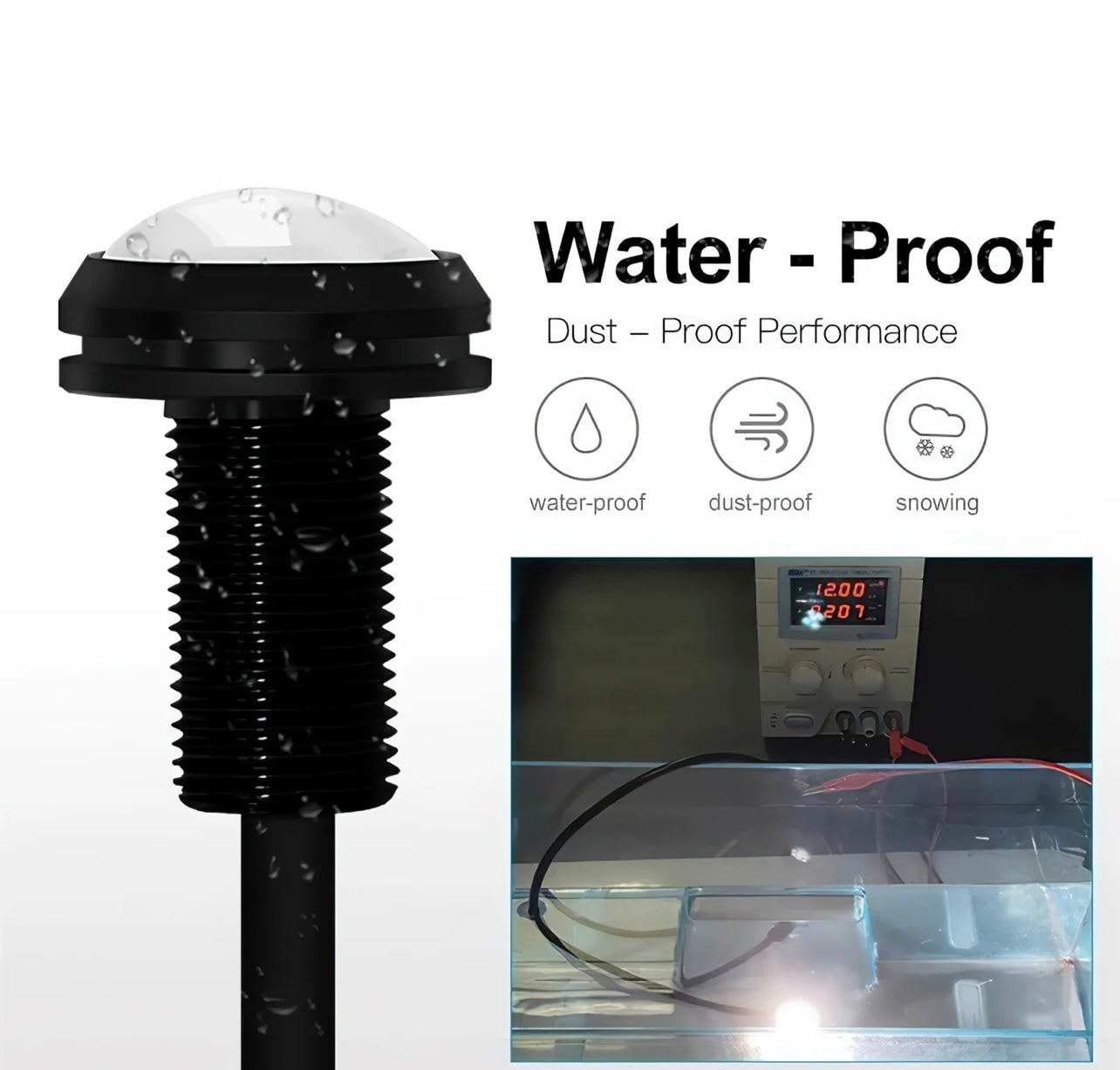 ORACLE LIGHTING FORD BRONCO LED PUDDLE LIGHT UPGRADE FOR OFF-ROAD SIDE MIRROR DITCH LIGHTS