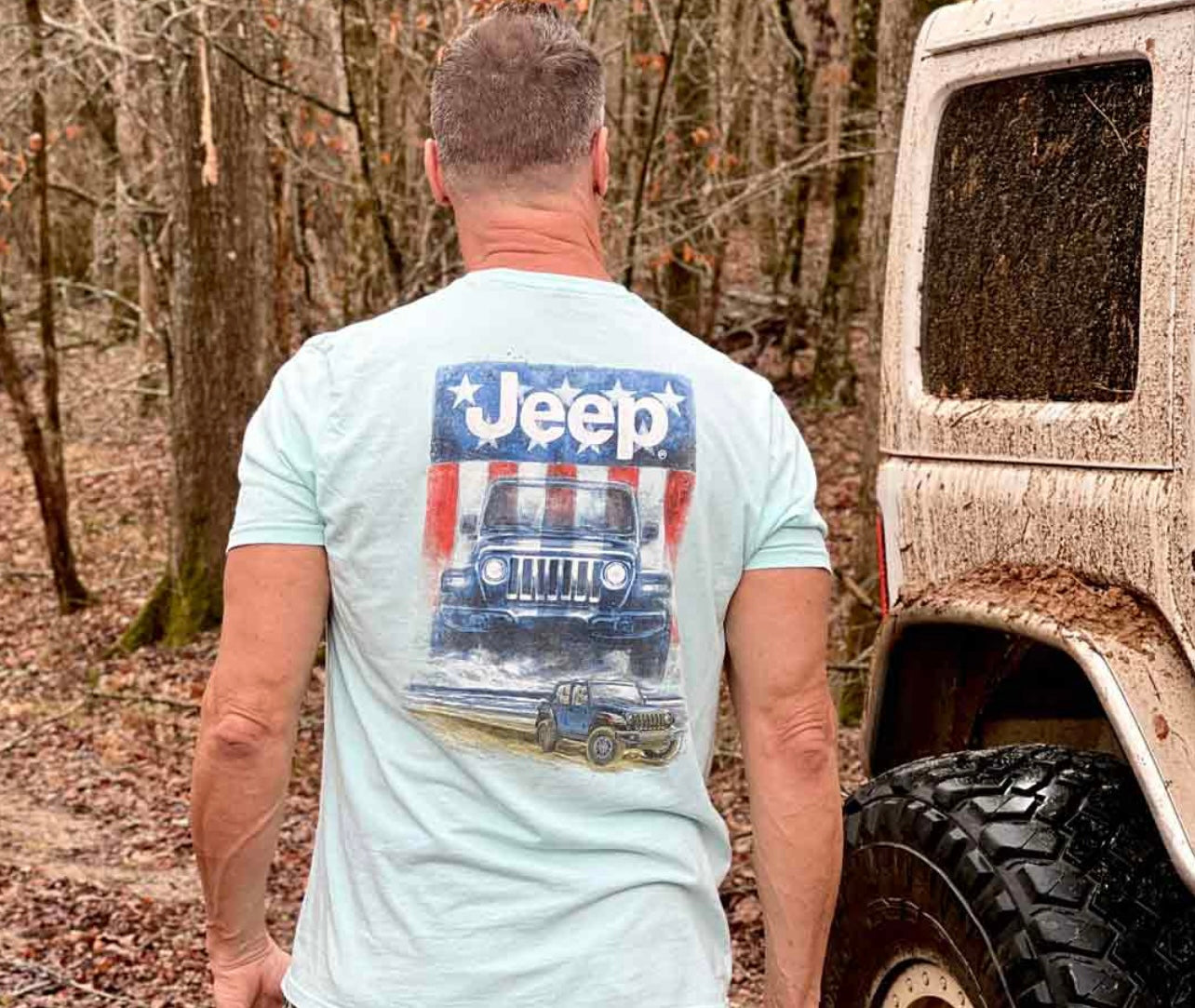 JEEP - USA BEACH RIDER T-SHIRT
Jeep