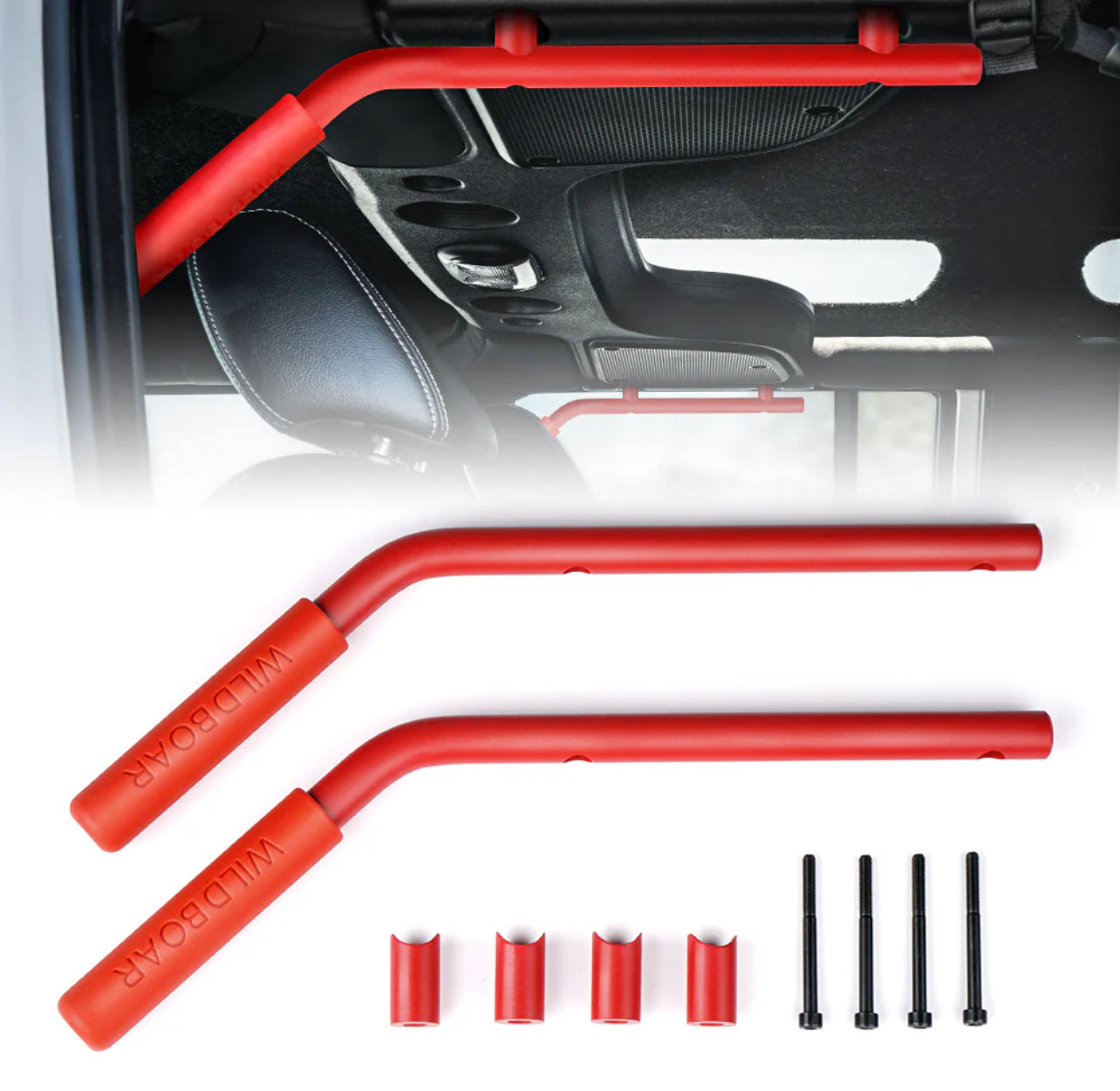 Jeep JK/JKU Roll Bar Grab Handles