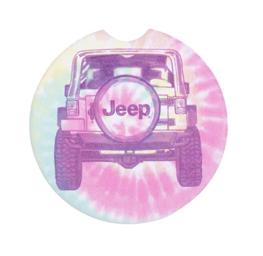 JEEP - TIE DYE WRANGLER COASTER
Jeep ® Used Under License © 2023