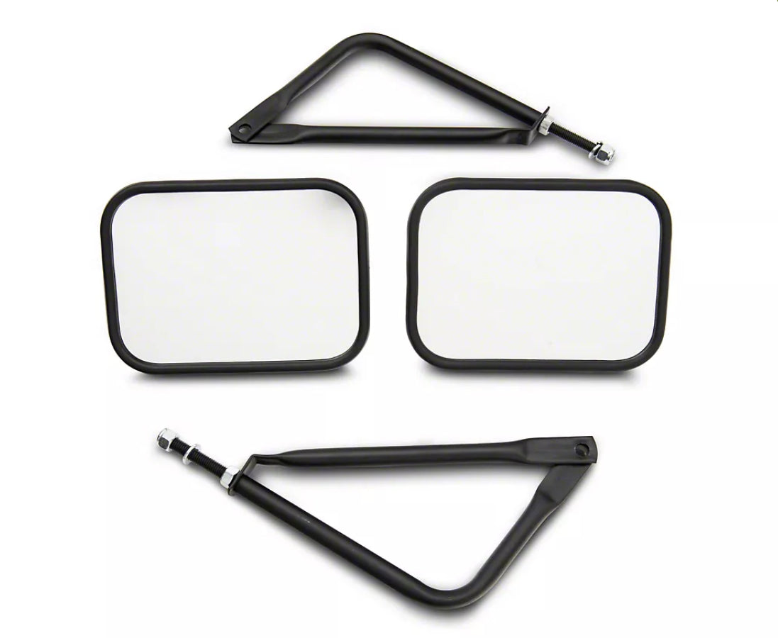 RedRock Off-Road Trail Mirrors
(97-24 Jeep Wrangler TJ, JK & JL)