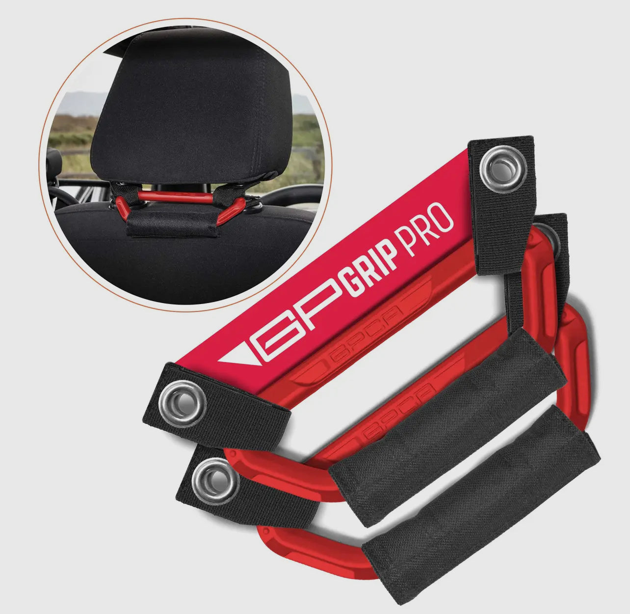 GP Back Grip PRO Color Headrest Handles