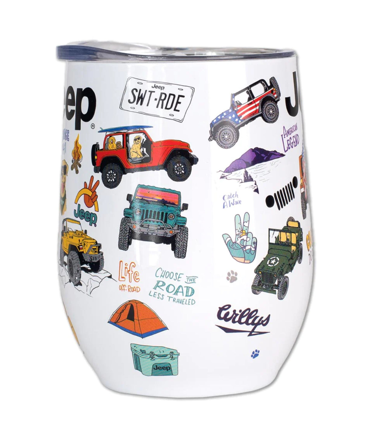 JEEP - ADVENTURE 12 OZ WINE TUMBLER