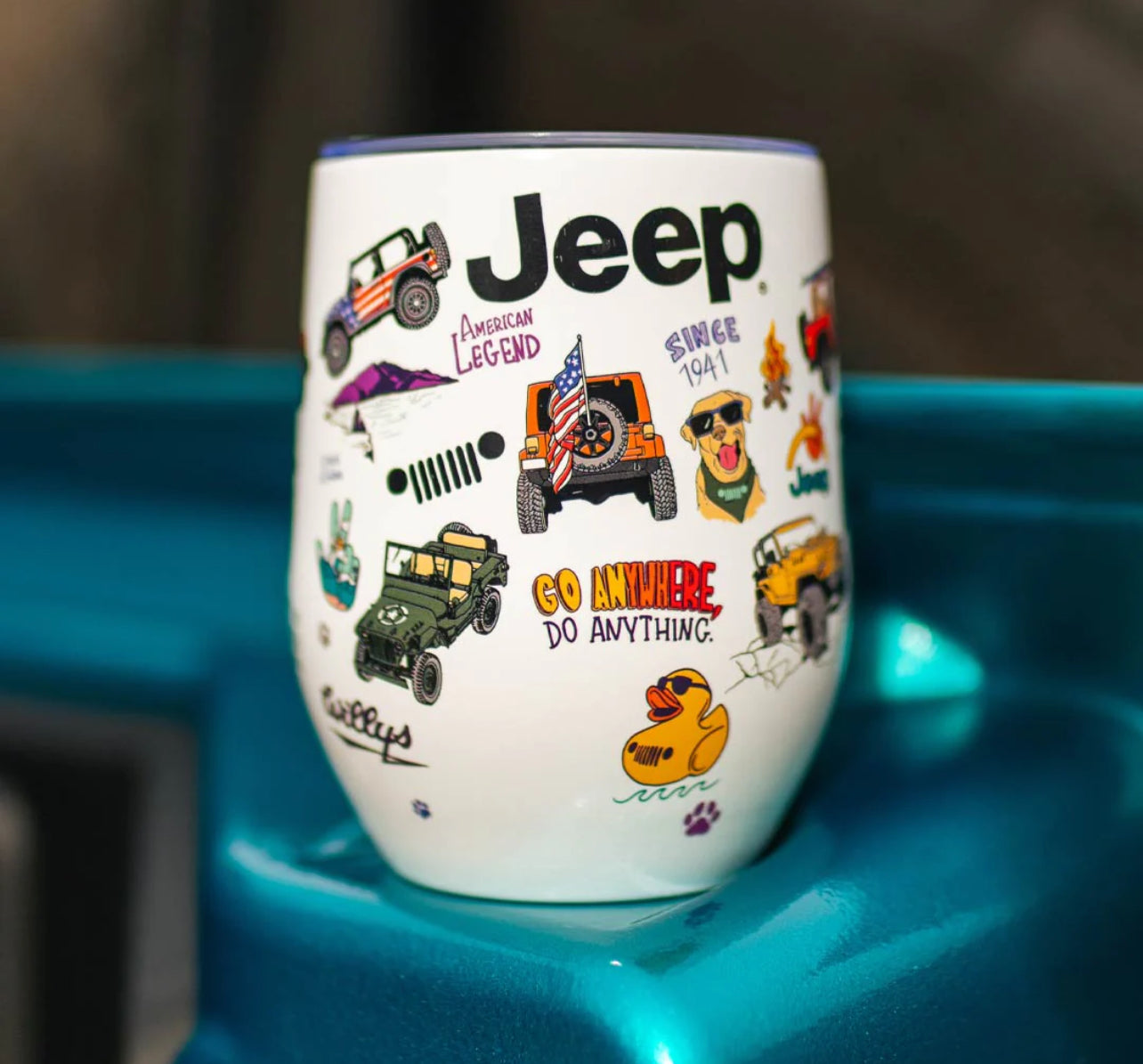 JEEP - ADVENTURE 12 OZ WINE TUMBLER