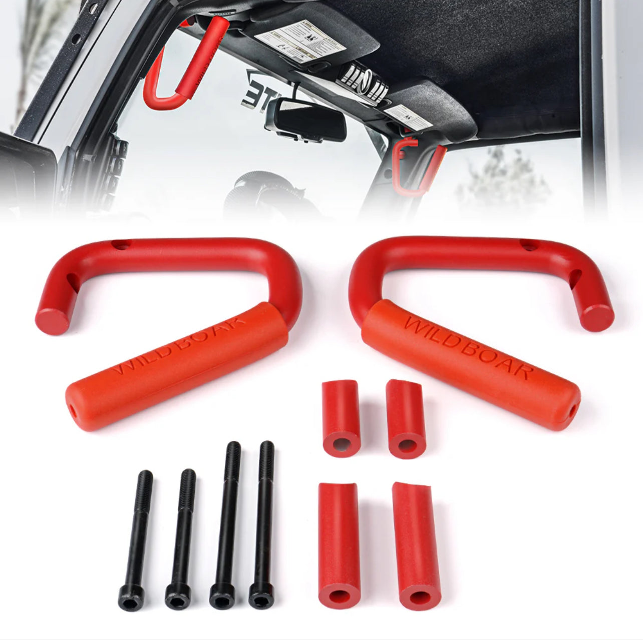 Jeep JK/JKU Roll Bar Grab Handles