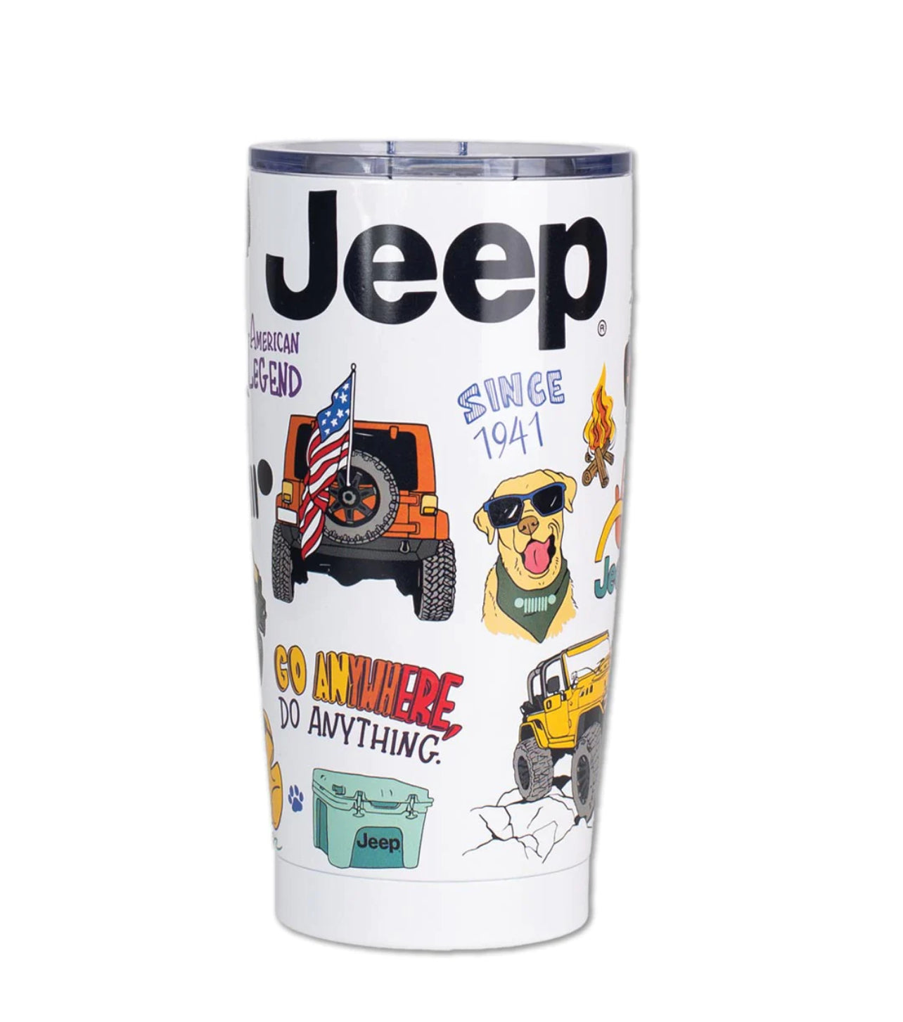 JEEP - ADVENTURE 20 OZ TUMBLER
Jeep ® Used Under License © 2023