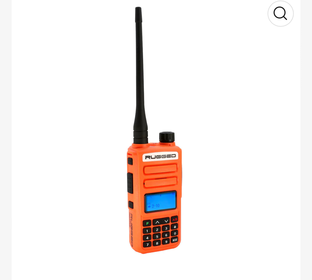 Rugged GMR2 PLUS GMRS and FRS Two Way Handheld Radio