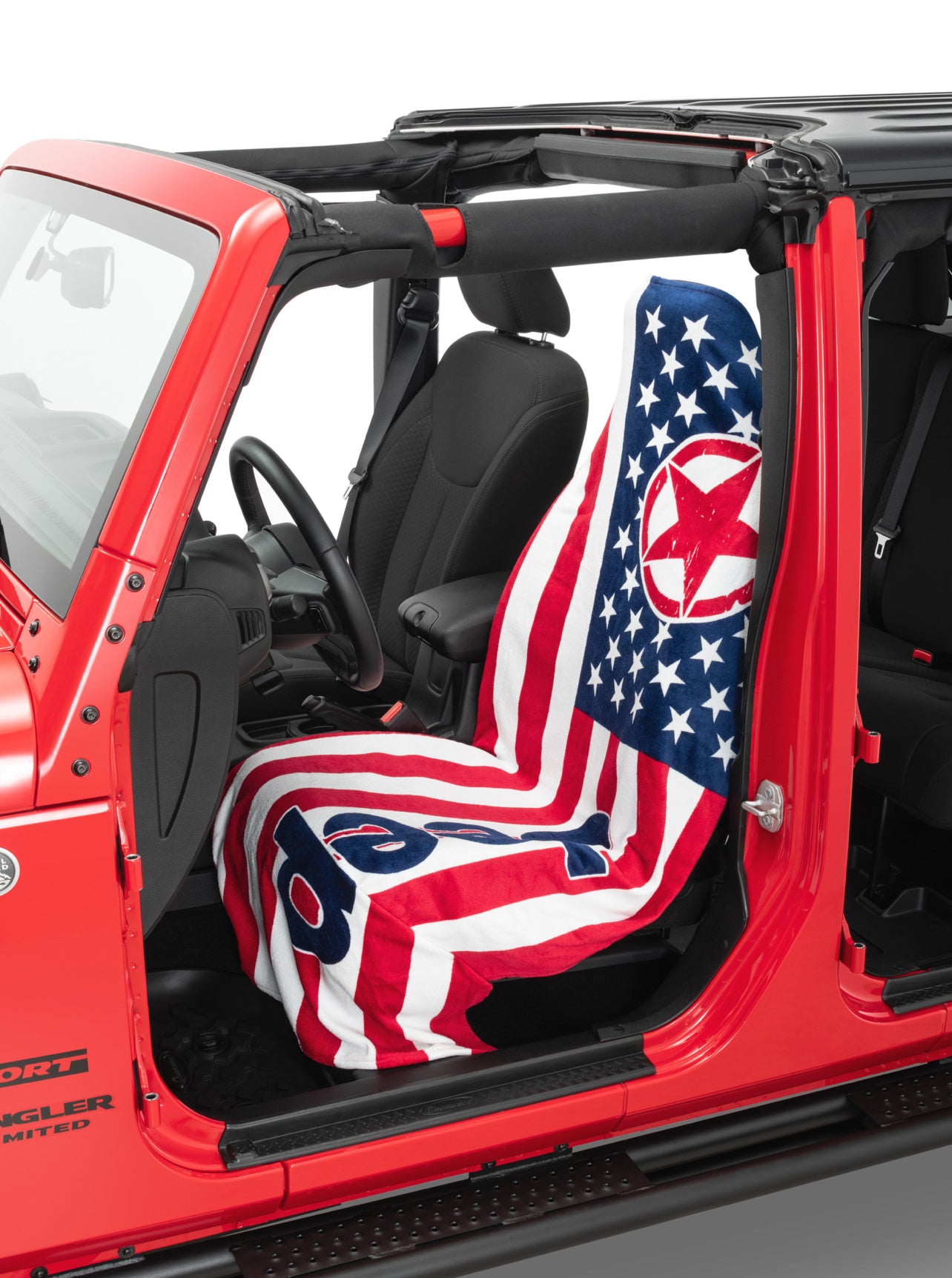 Jeep Logo Towel 2 Go Seat Cover