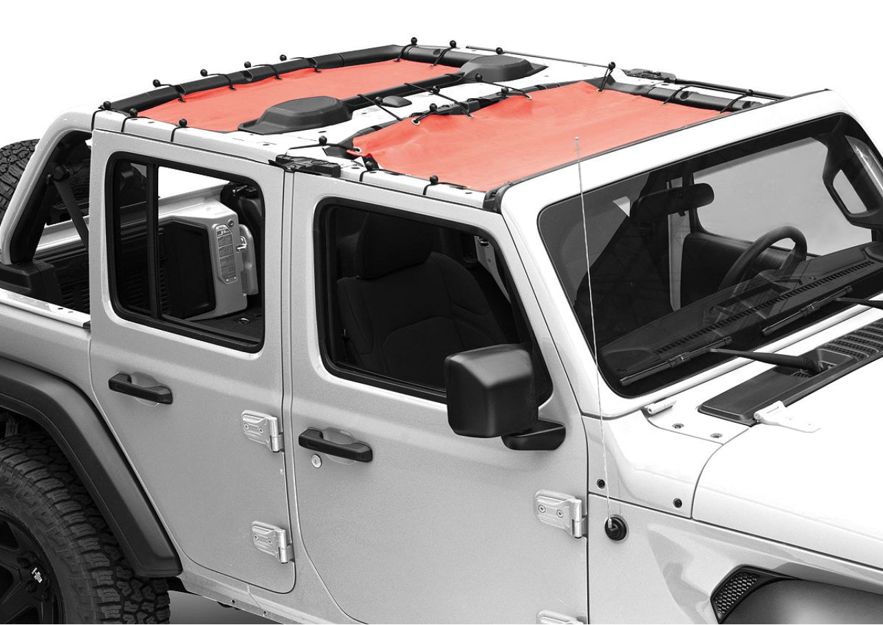 RedRock Mesh Sun Shade; Front and Rear; Red
(18-24 Jeep Wrangler JL 4-Door)